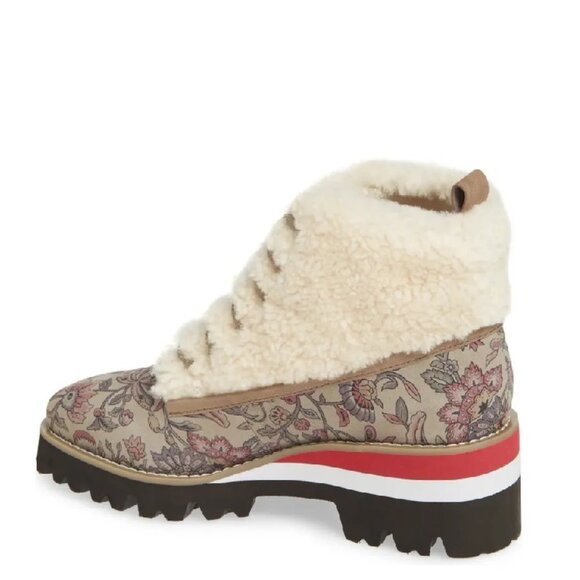 Cecelia New York Harlan Boot With Faux Shearling Trim - Picture 3 of 9